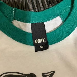 Obey Quarter sleeve tee!